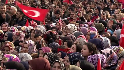 Cumhurbaşkanı Erdoğan: 'Eski stadın yerine 55 bin metrekarelik bir alana bir Millet Bahçesi yapıyoruz' - SİVAS