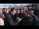 Report TV - Basha fton kuksianët në protestën e 16 shkurtit: Do anulojmë taksën e Rrugës së Kombit
