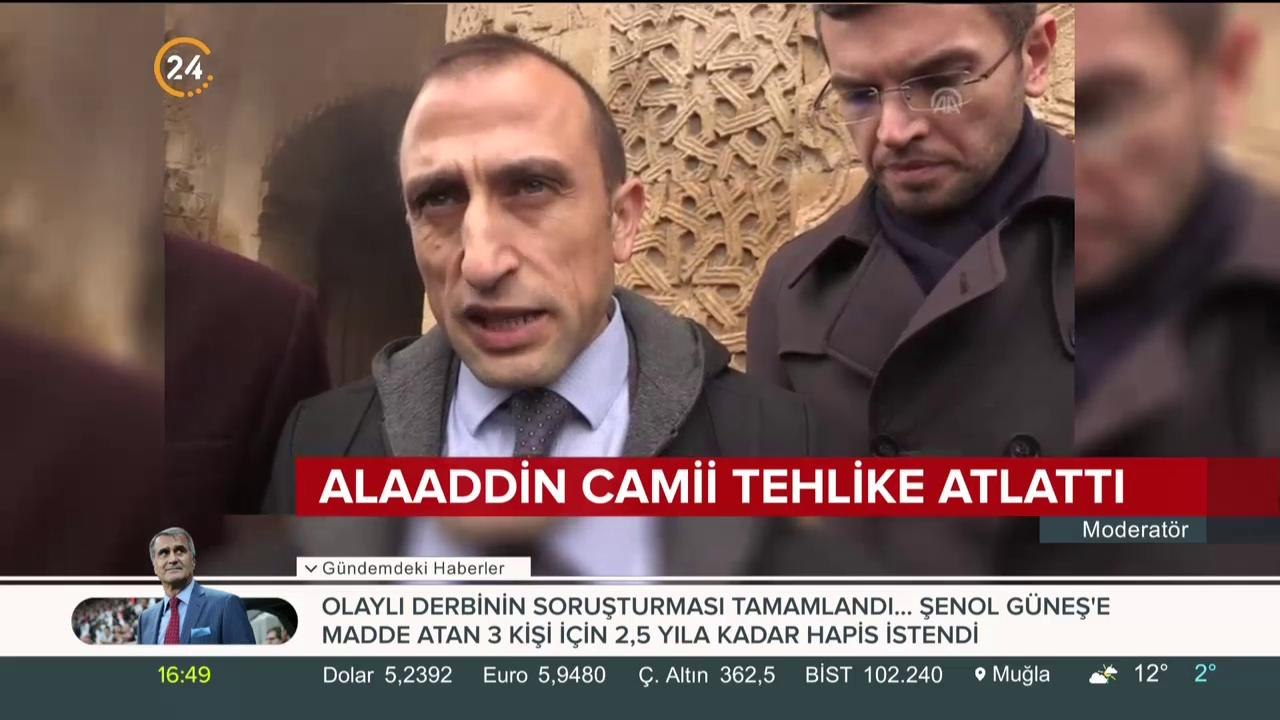 Alaaddin Cami tehlike altında