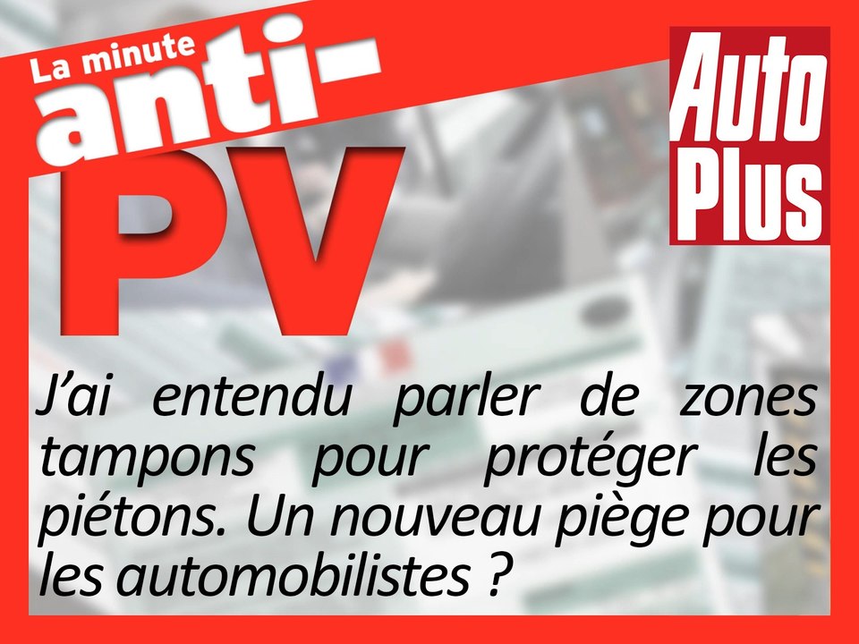 Zone tampon avant les passages piétons : kesaco ?