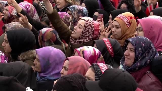 Sivas Cumhurbaşkanı Erdoğan, İlk Miting İçin Sivas'ta 3