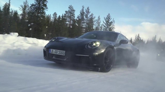 Development Porsche 911 - Winter Testing