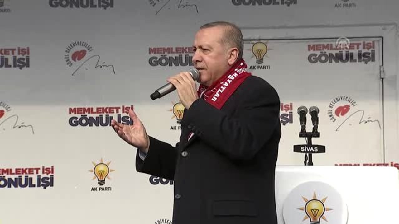 Cumhurbaşkanı Erdoğan: "Chp, Hdp, İyi Parti, Saadet Partisi, Dördü de El Ele, Kol Kola Yürüyorlar"