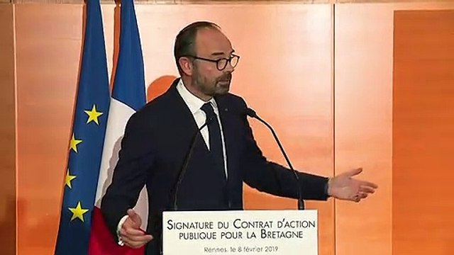 Signature du Contrat d'action publique pour la Bretagne