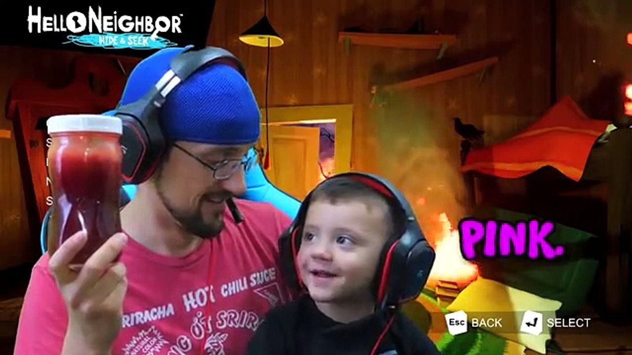 HELLO NEIGHBOR ON FIRE! Saved by Fireman Shawn (FGTEEV Part 3's of Hello Granny & Hide & Seek)