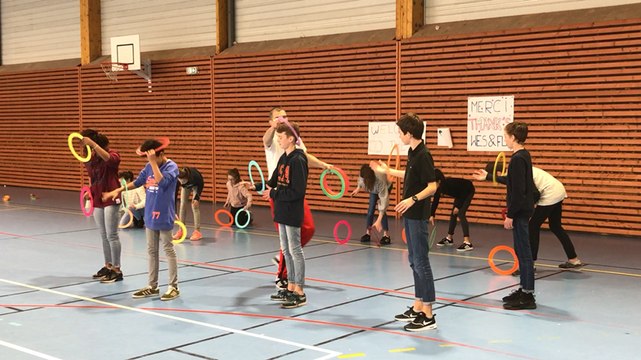 Les collégiens, jongleurs d’un jour