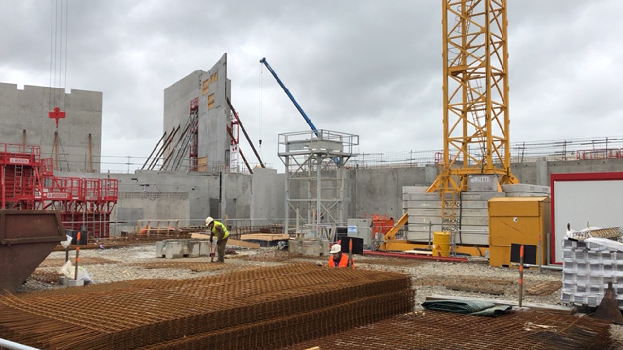 Visite de chantier de l’Espace Mayenne