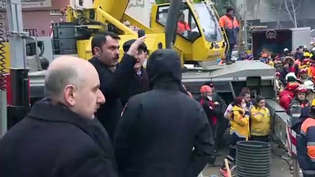 Kartal’da bina çökmesi - Kurum ve Soylu olay yerine gelerek vatandaşların sorunlarını dinledi - İSTANBUL