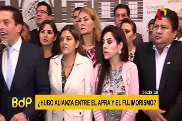 Velásquez Quesquén: “De ninguna manera hubo alianza política con FP”