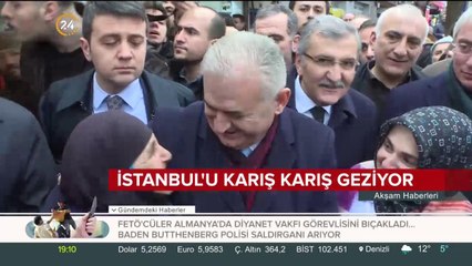 Karış karış geziyor