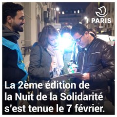 Descargar video: La Nuit de la Solidarité 2019