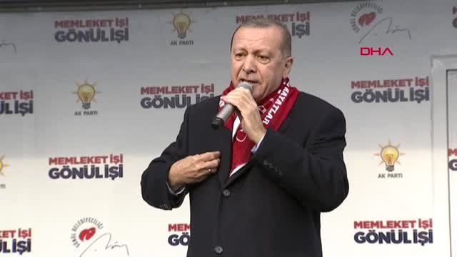 Sivas Cumhurbaşkanı Erdoğan, İlk Miting İçin Sivas'ta 7