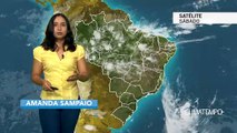 Previsão Brasil – Pancadas de chuva em várias áreas