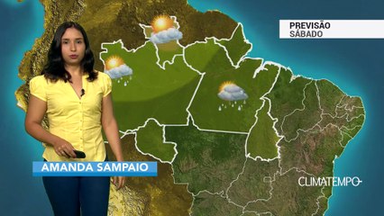 Previsão Norte – Calor e pancadas de chuva