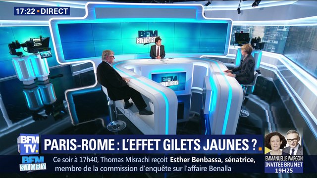 Paris-Rome : l'effet gilets jaunes ? (1/2)