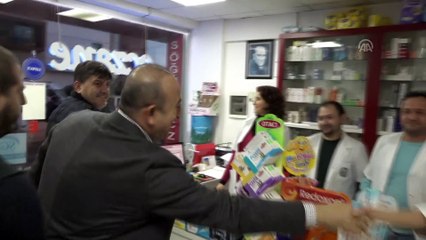 Dışişleri Bakanı Çavuşoğlu, esnaf ziyaretlerinde bulundu - ANTALYA