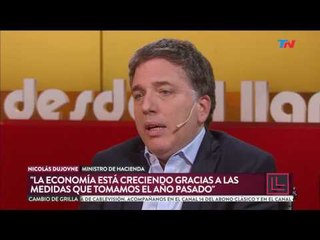 Desde el Llano (13/03/2017) Nicolás Dujovne: "El consumo se recupera más lento de lo esperado"