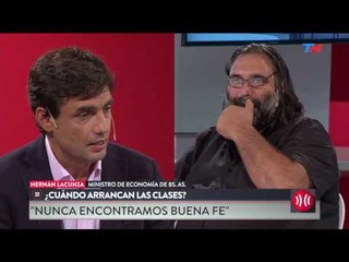 A Dos Voces (15/03/2017) Héctor Lacunza: "No hubo buena fe durante las negociaciones docentes"