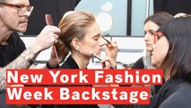 Behind The Scenes With The Models At New York Fashion Week