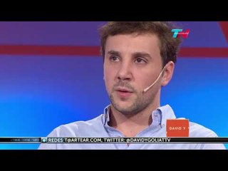 David y Goliat (29/04/16) Sobrevivientes de la explosión de Rosario - Bloque 1