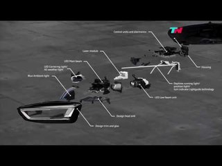 TN Autos (07/11/2016) Asi funciona el faro de iluminación láser del nuevo Audi