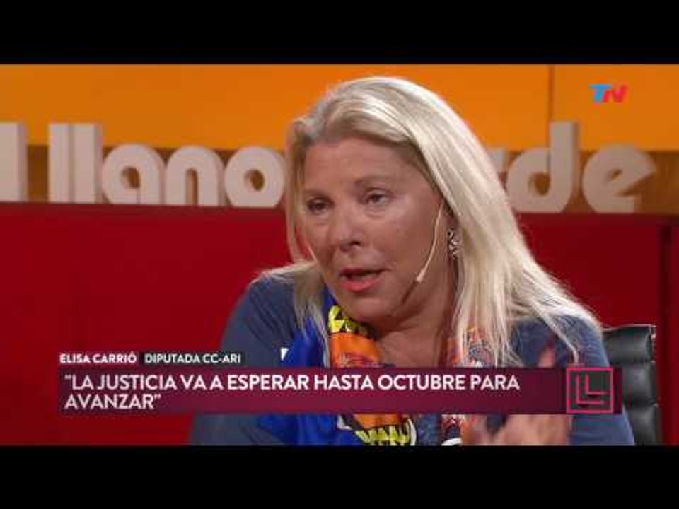 Desde el Llano (20/03/2017) Elisa Carrió: "Cambiemos va a ganar en Octubre"