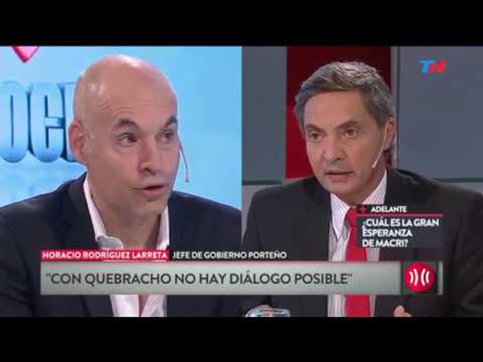A Dos Voces (22/03/2017) Rodríguez Larreta: "No va a haber mano dura de la policía en los piquetes"
