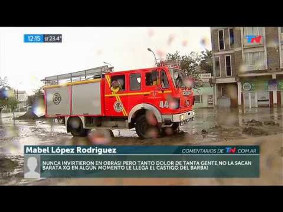 Comodoro Rivadavia: Un muerto por las inundaciones