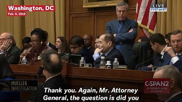 Rep. Sheila Jackson Lee Blasts Acting Attorney General Matt Whitaker: 'Your Humor Is Not Acceptable'