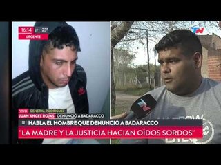 Crimen de Araceli: Habló el hombre que ya había denunciado a Badaracco