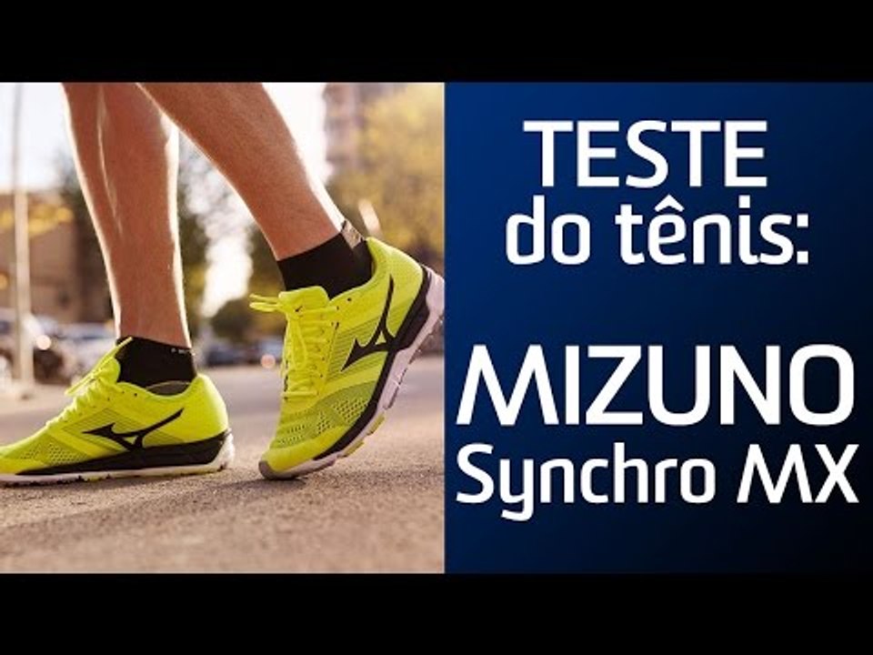 Teste do tênis Mizuno Synchro MX