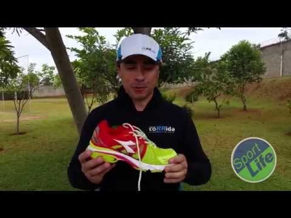 Teste do tênis Diadora N7100