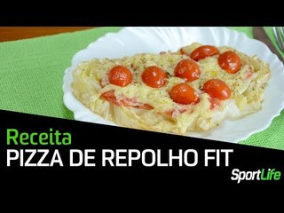 Receita: Pizza de Repolho Fit