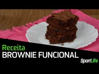 Receita de brownie funcional