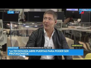 Adrián Suar, el primer invitado de Metadata