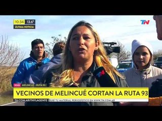 Melincué otra vez bajo el agua