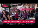 Contra el 2x1: Comienza la marcha a Plaza de Mayo