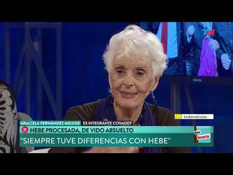 Graciela Fernández Meijide: Siempre tuve diferencias con Hebe
