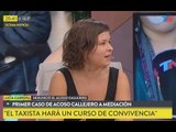 Lucía Cabrera contó su denuncia por acoso al taxista