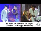 Zezé di Camargo e Luciano celebram 25 anos de sucess com show em São Paulo