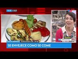 Cómo envejecemos según lo que comemos