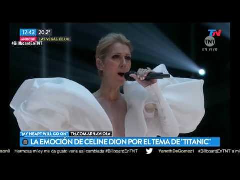 Premios Billboard: Celinie Dion cantó el tema de Titanic 20 años después