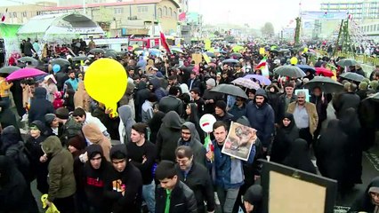 Mammoth crowds mark 40th anniversary of Iran revolution