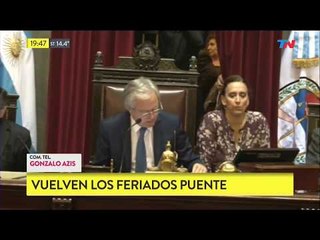 Vuelven los feriados puente en 2018