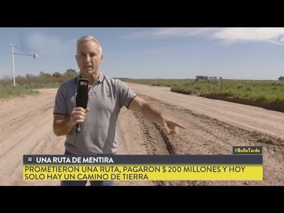 Una ruta de mentira