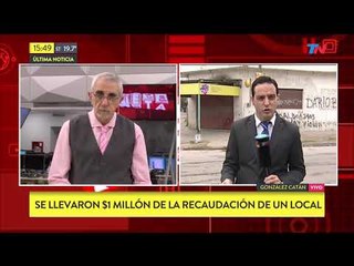 Tiroteo y robo a un camión blindado