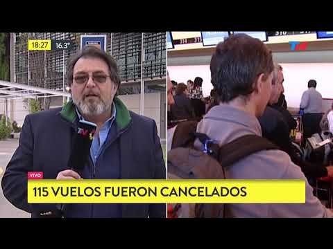 40 mil pasajeros afectados por el paro de Aerolíneas