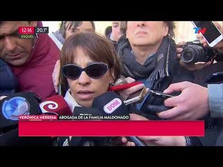 Abogada de la familia Maldonado : "El cuerpo no se tocó"