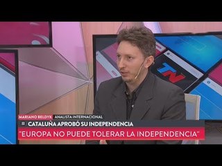 Mariano Beldyk y el análisis de la situación en Cataluña