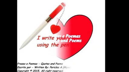 I write your name in my heart [Quotes and Poems]